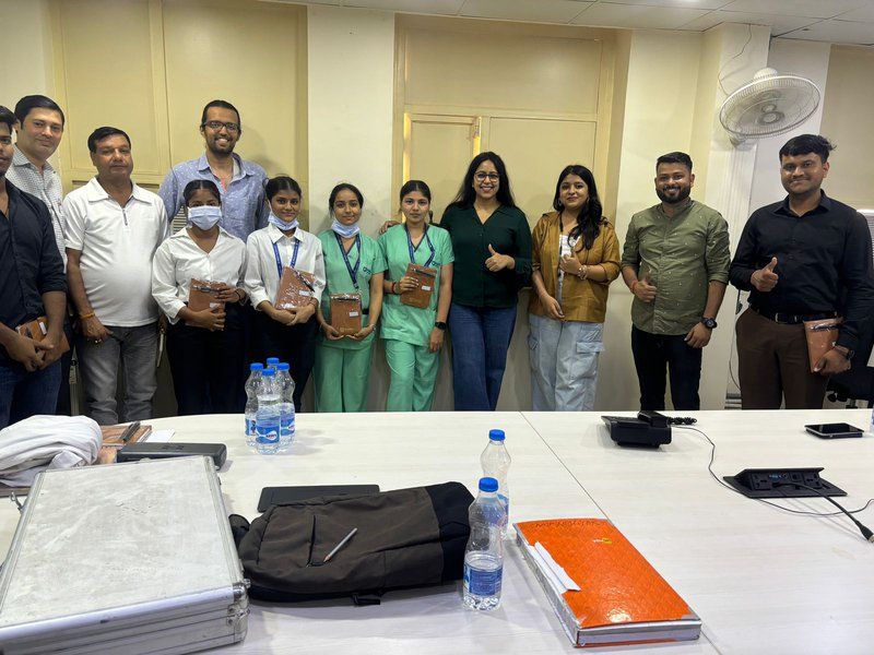 Health check-up camp for Trackon employees