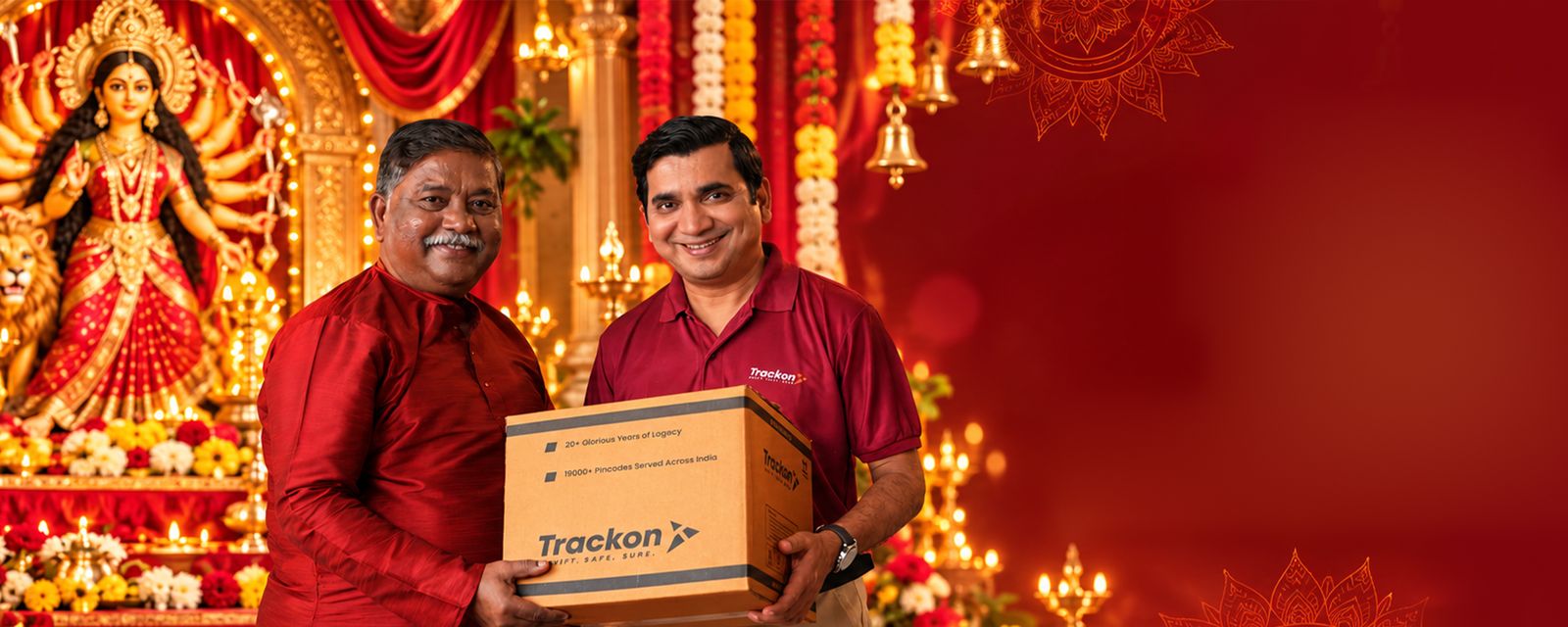 Happy Navratri from Trackon