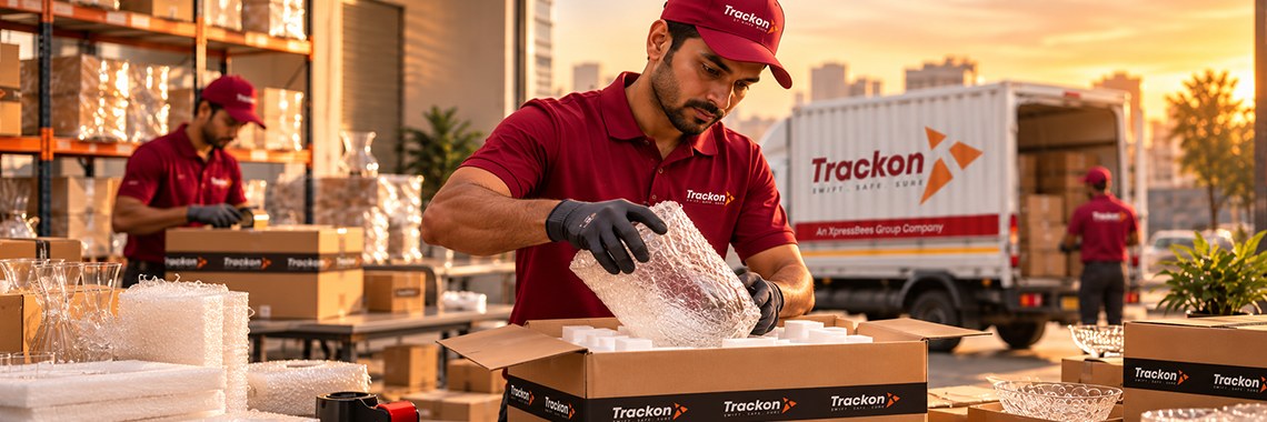 Fragile Courier Service by Trackon