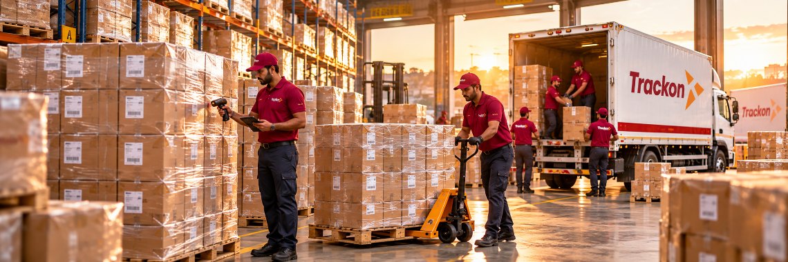 Bulk Parcel Delivery by Trackon
